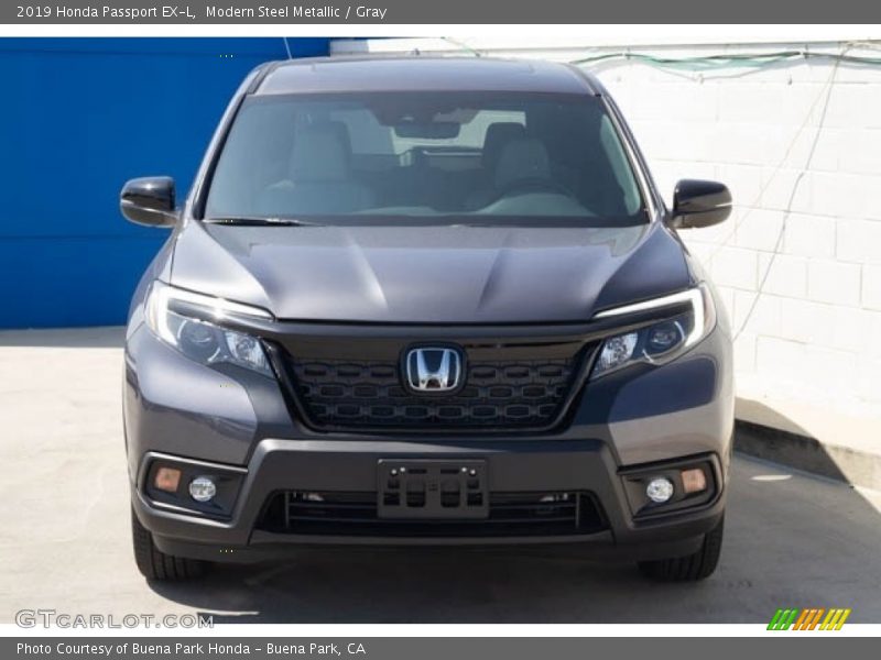 Modern Steel Metallic / Gray 2019 Honda Passport EX-L