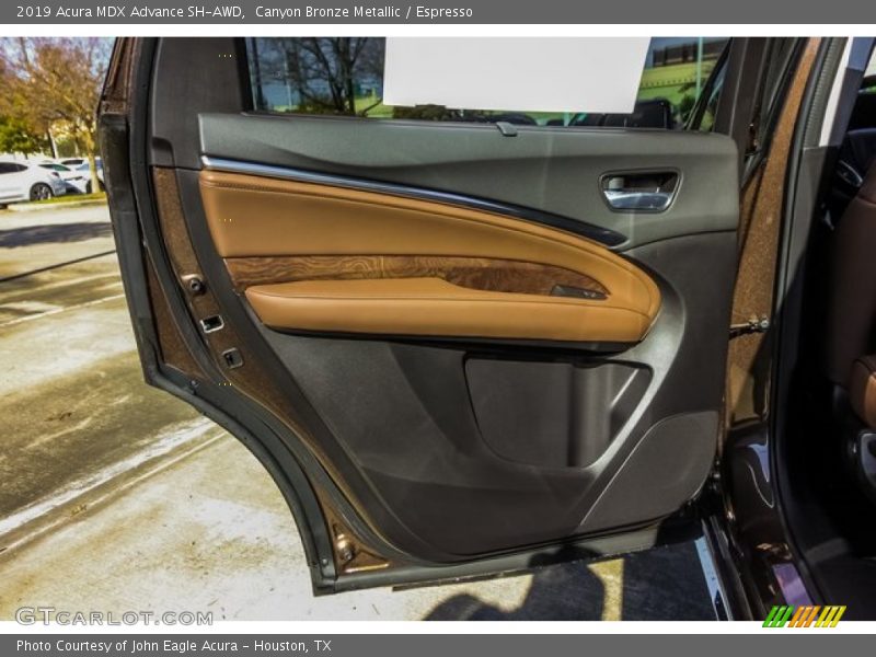 Canyon Bronze Metallic / Espresso 2019 Acura MDX Advance SH-AWD