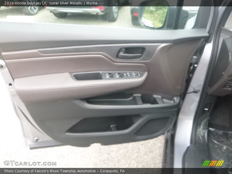 Lunar Silver Metallic / Mocha 2019 Honda Odyssey LX