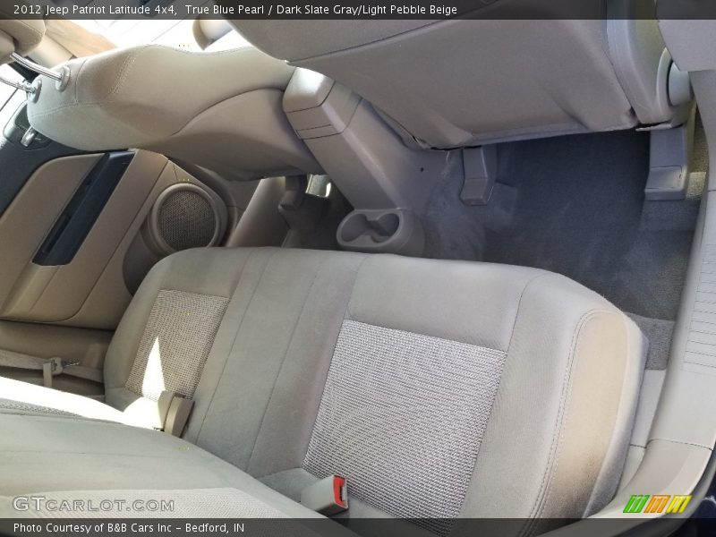 True Blue Pearl / Dark Slate Gray/Light Pebble Beige 2012 Jeep Patriot Latitude 4x4