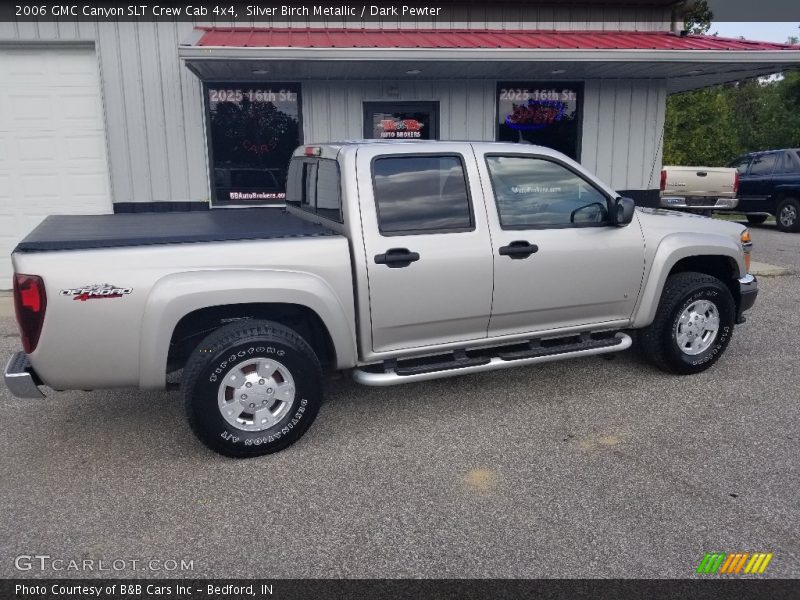 Silver Birch Metallic / Dark Pewter 2006 GMC Canyon SLT Crew Cab 4x4