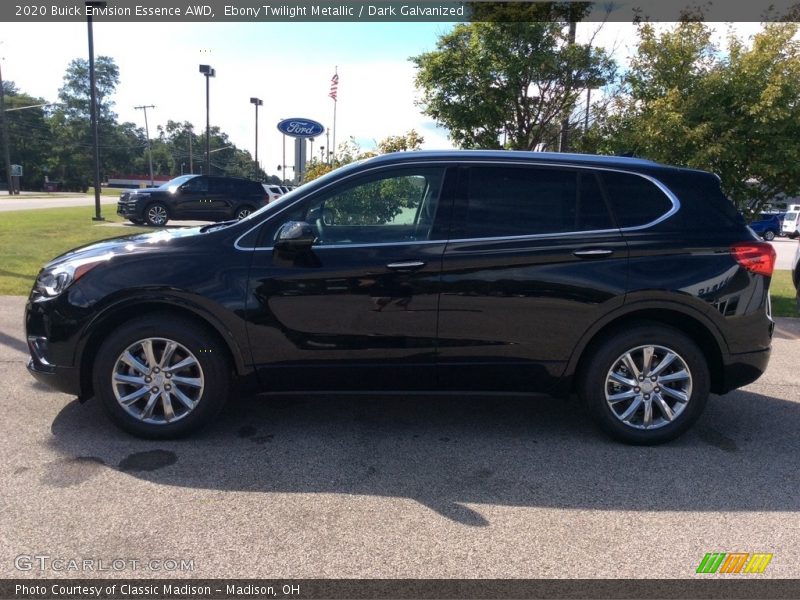 Ebony Twilight Metallic / Dark Galvanized 2020 Buick Envision Essence AWD