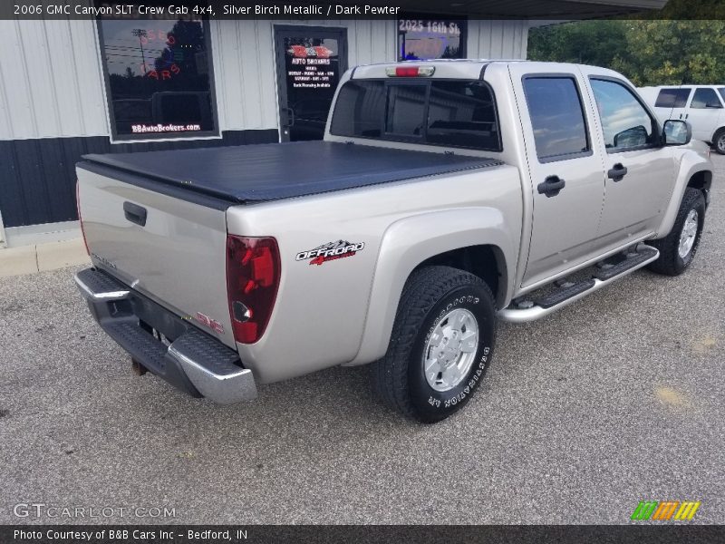 Silver Birch Metallic / Dark Pewter 2006 GMC Canyon SLT Crew Cab 4x4
