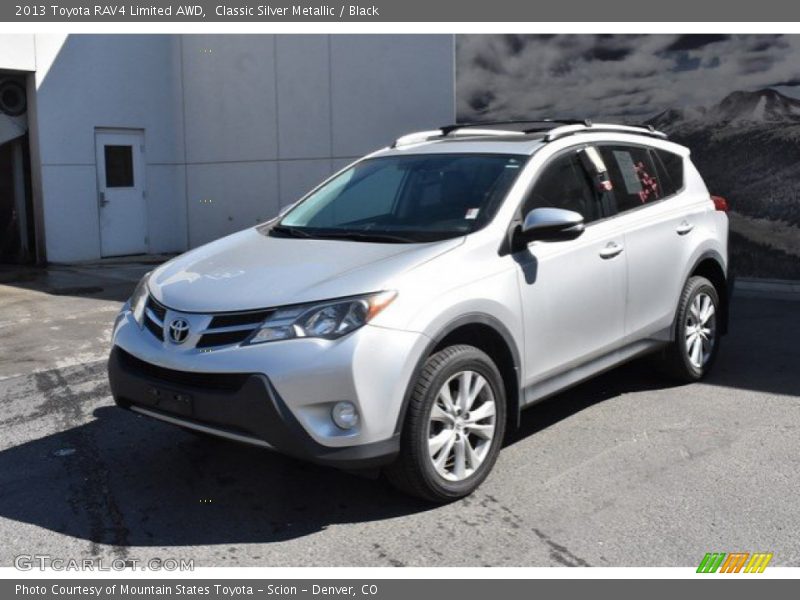 Classic Silver Metallic / Black 2013 Toyota RAV4 Limited AWD
