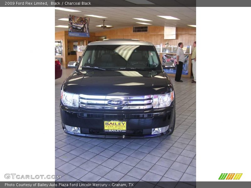 Black / Charcoal Black 2009 Ford Flex Limited