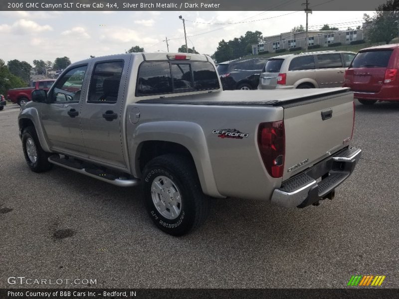 Silver Birch Metallic / Dark Pewter 2006 GMC Canyon SLT Crew Cab 4x4
