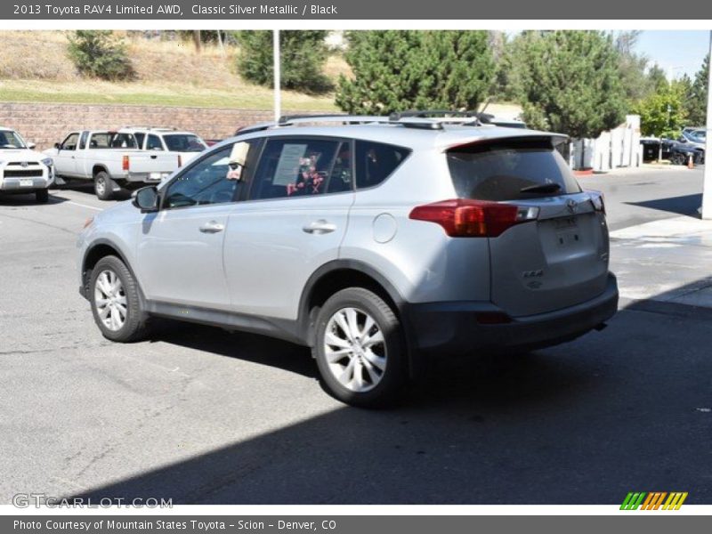 Classic Silver Metallic / Black 2013 Toyota RAV4 Limited AWD