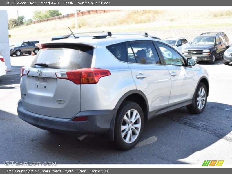 Classic Silver Metallic / Black 2013 Toyota RAV4 Limited AWD