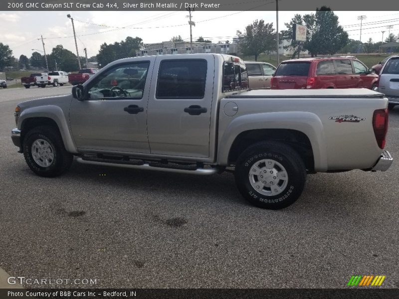 Silver Birch Metallic / Dark Pewter 2006 GMC Canyon SLT Crew Cab 4x4