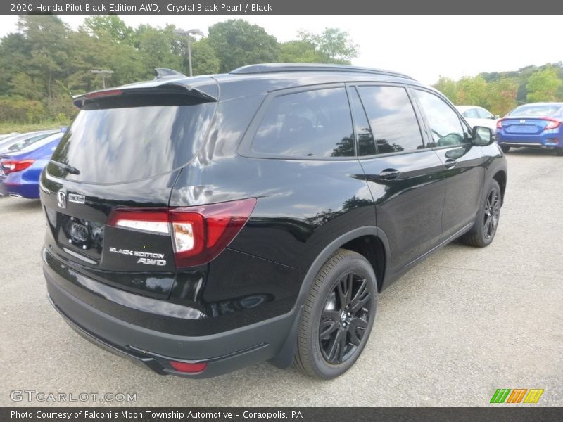 Crystal Black Pearl / Black 2020 Honda Pilot Black Edition AWD