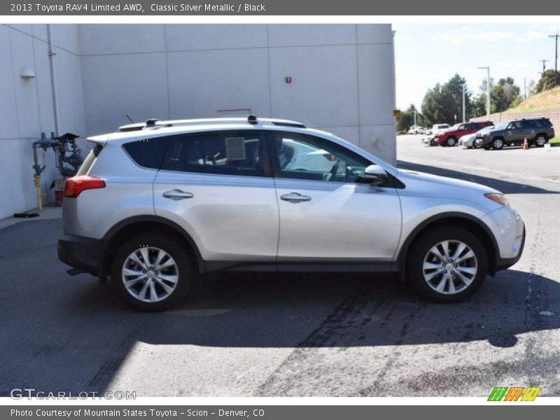 Classic Silver Metallic / Black 2013 Toyota RAV4 Limited AWD