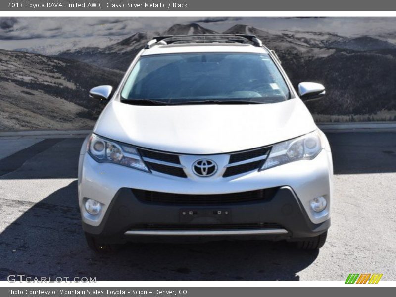 Classic Silver Metallic / Black 2013 Toyota RAV4 Limited AWD