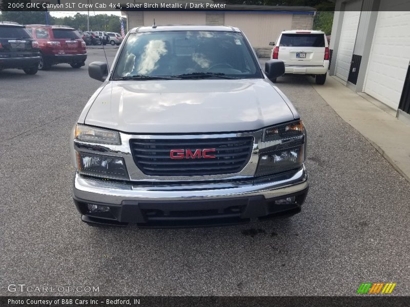 Silver Birch Metallic / Dark Pewter 2006 GMC Canyon SLT Crew Cab 4x4