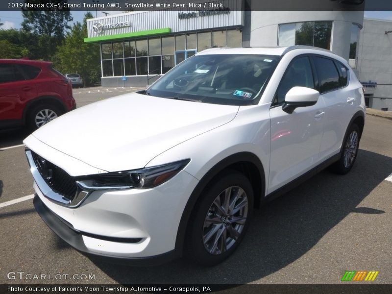 Snowflake White Pearl Mica / Black 2019 Mazda CX-5 Grand Touring AWD