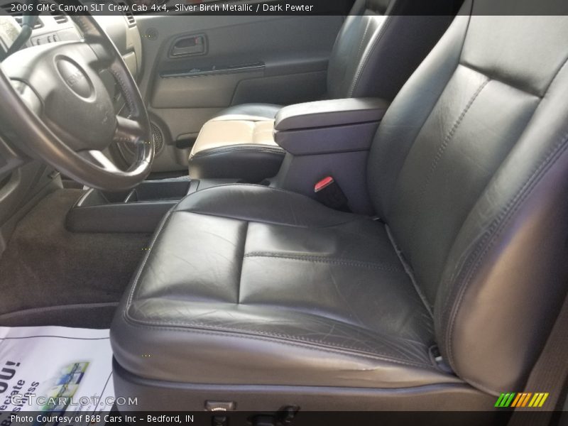 Silver Birch Metallic / Dark Pewter 2006 GMC Canyon SLT Crew Cab 4x4