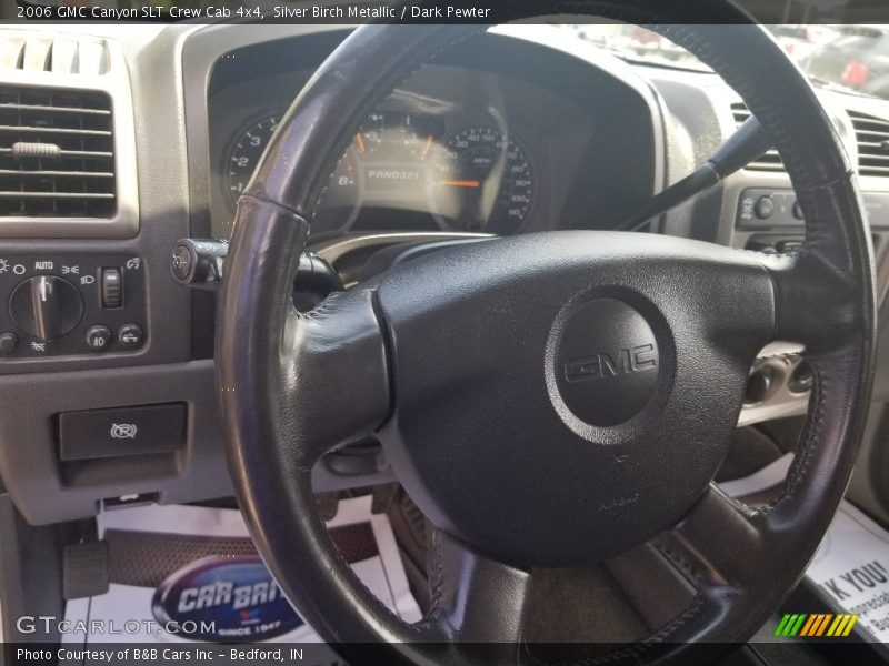 Silver Birch Metallic / Dark Pewter 2006 GMC Canyon SLT Crew Cab 4x4