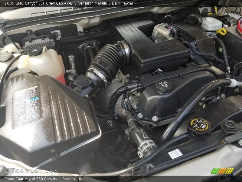 Silver Birch Metallic / Dark Pewter 2006 GMC Canyon SLT Crew Cab 4x4