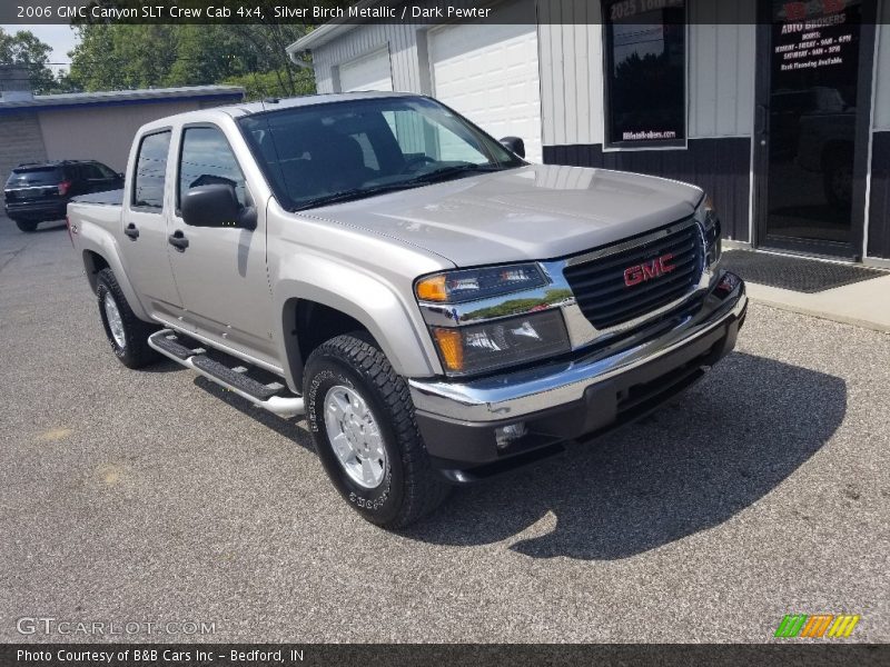 Silver Birch Metallic / Dark Pewter 2006 GMC Canyon SLT Crew Cab 4x4