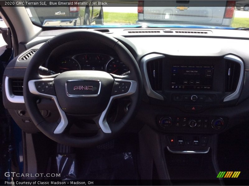 Blue Emerald Metallic / Jet Black 2020 GMC Terrain SLE
