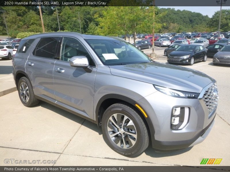 Front 3/4 View of 2020 Palisade SEL AWD