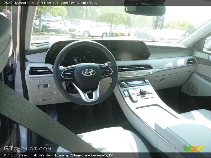  2020 Palisade SEL AWD Black/Gray Interior