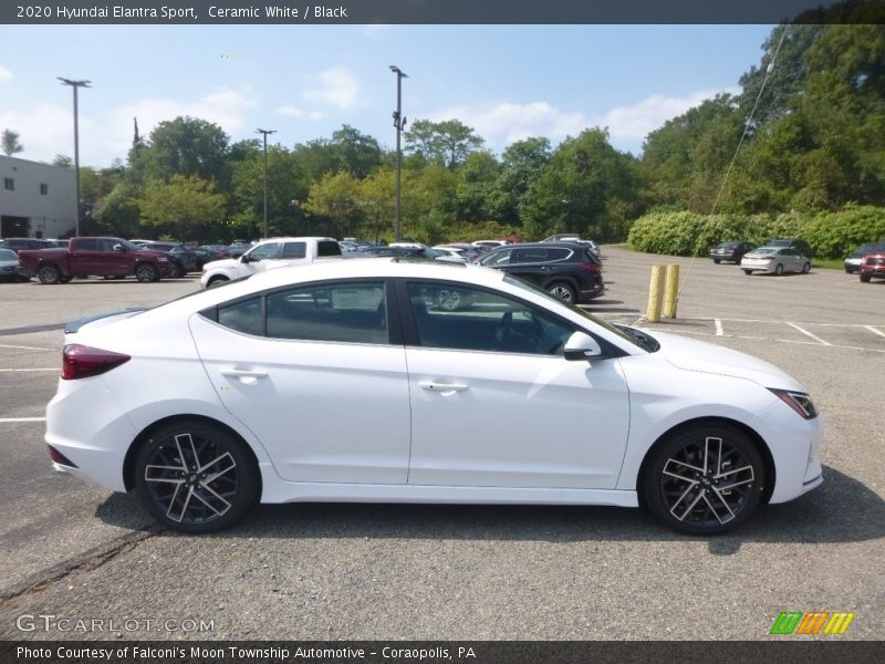  2020 Elantra Sport Ceramic White