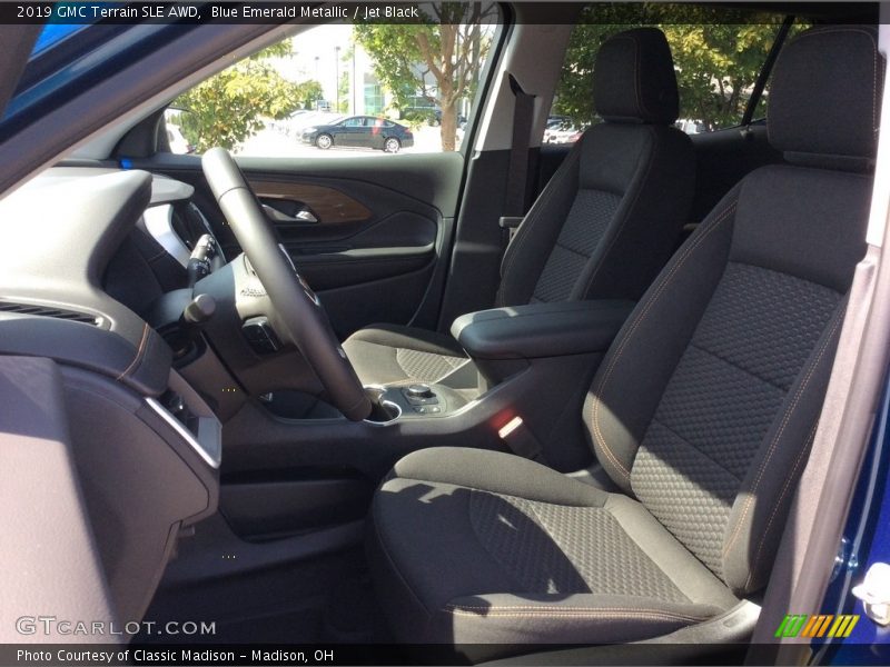 Blue Emerald Metallic / Jet Black 2019 GMC Terrain SLE AWD