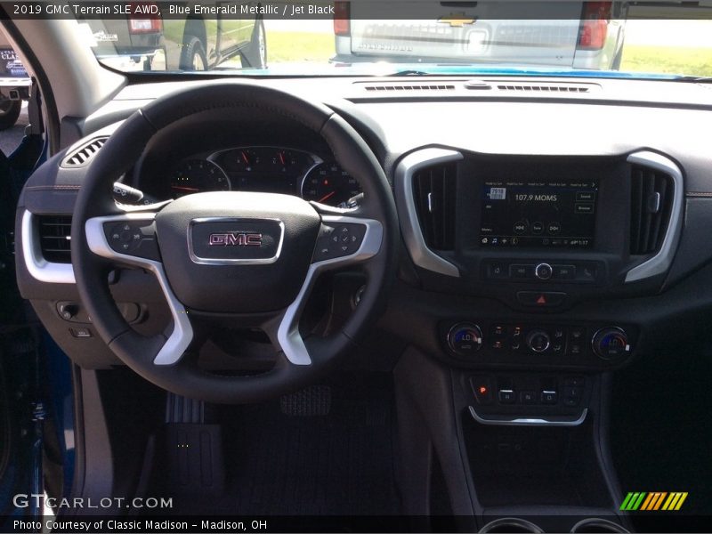 Blue Emerald Metallic / Jet Black 2019 GMC Terrain SLE AWD