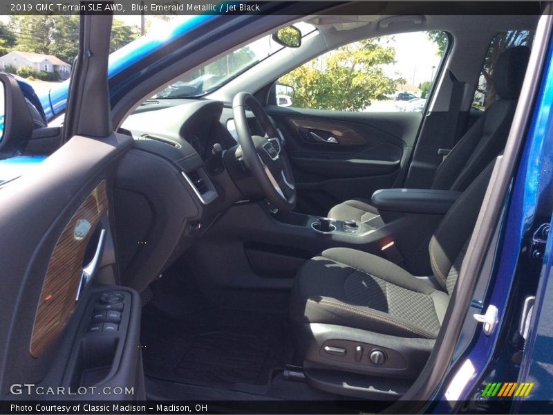 Blue Emerald Metallic / Jet Black 2019 GMC Terrain SLE AWD