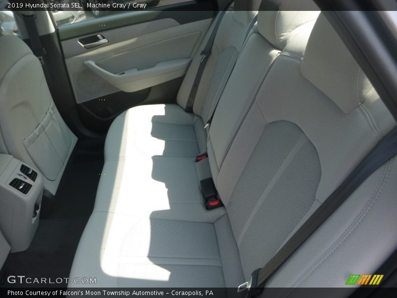 Machine Gray / Gray 2019 Hyundai Sonata SEL