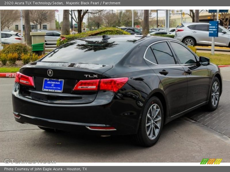 Majestic Black Pearl / Parchment 2020 Acura TLX Technology Sedan