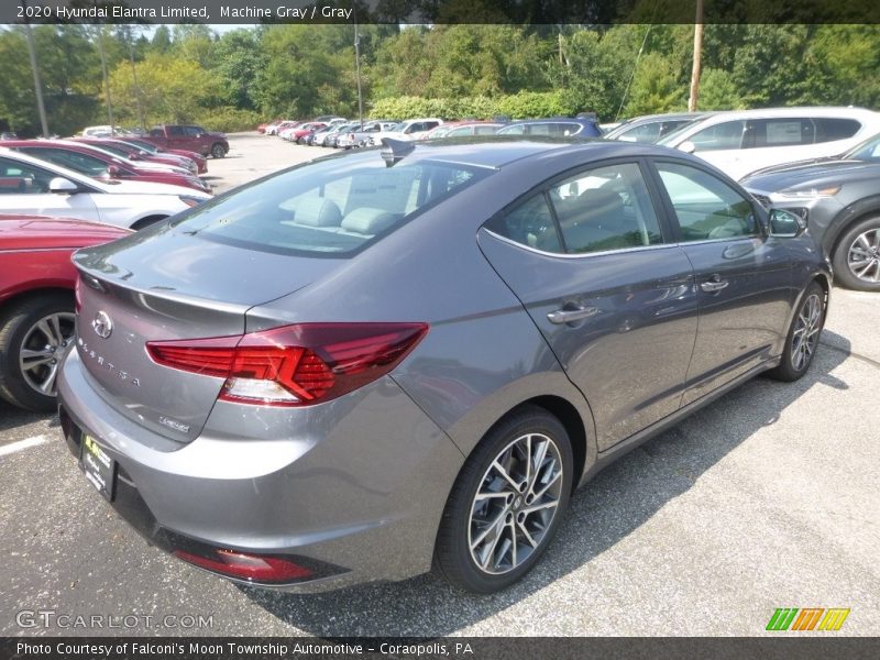 Machine Gray / Gray 2020 Hyundai Elantra Limited