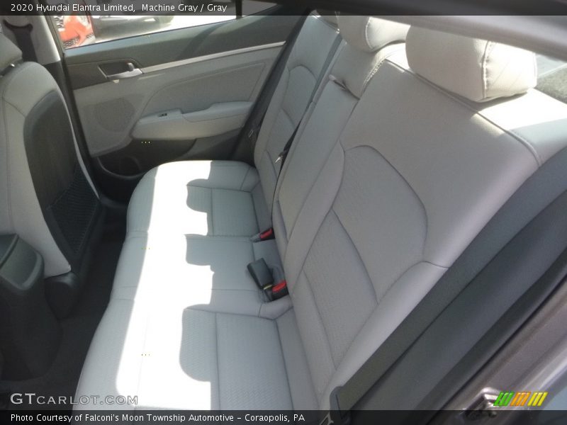 Machine Gray / Gray 2020 Hyundai Elantra Limited