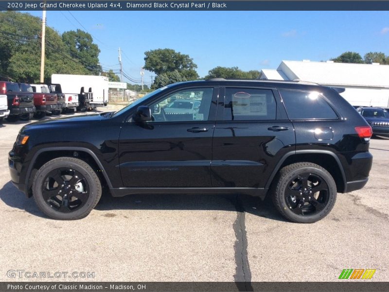 Diamond Black Crystal Pearl / Black 2020 Jeep Grand Cherokee Upland 4x4