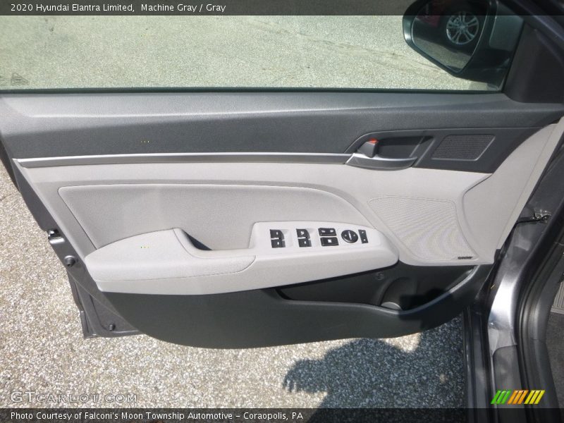 Machine Gray / Gray 2020 Hyundai Elantra Limited