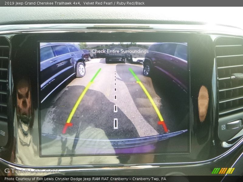 Velvet Red Pearl / Ruby Red/Black 2019 Jeep Grand Cherokee Trailhawk 4x4