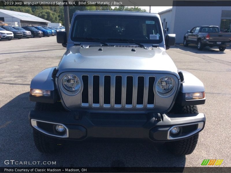 Billet Silver Metallic / Black 2019 Jeep Wrangler Unlimited Sahara 4x4