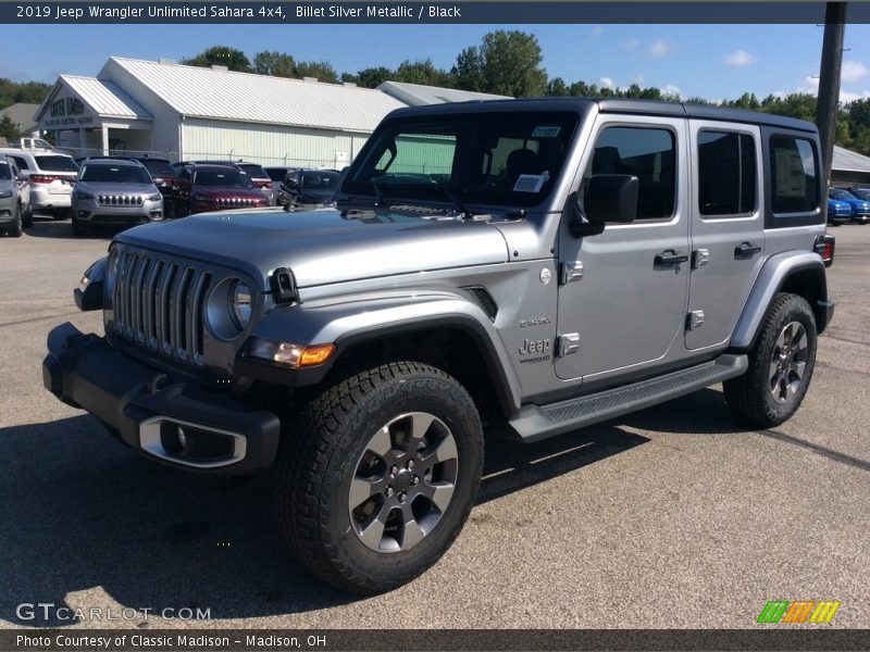 Billet Silver Metallic / Black 2019 Jeep Wrangler Unlimited Sahara 4x4