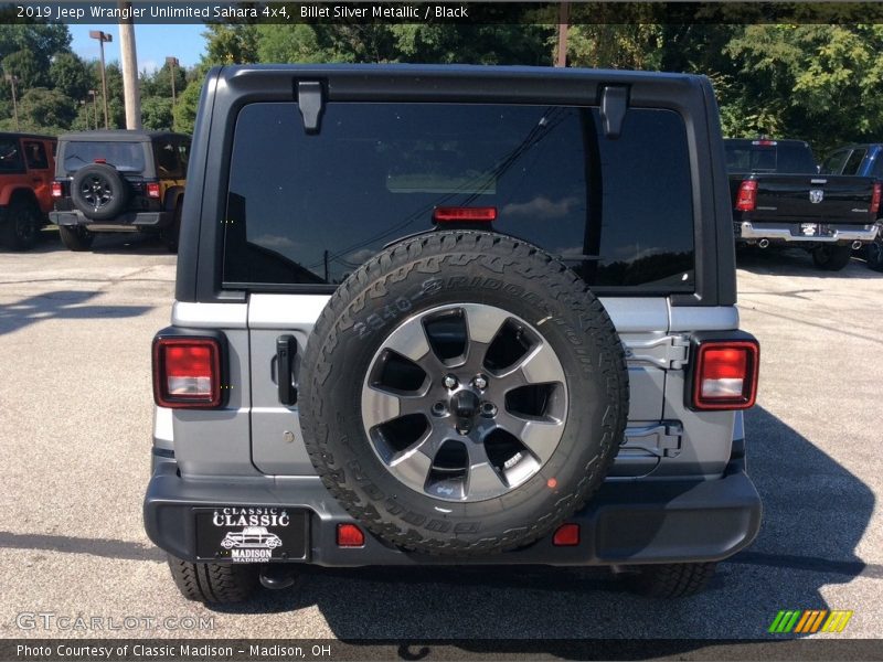 Billet Silver Metallic / Black 2019 Jeep Wrangler Unlimited Sahara 4x4