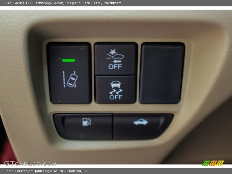 Controls of 2020 TLX Technology Sedan