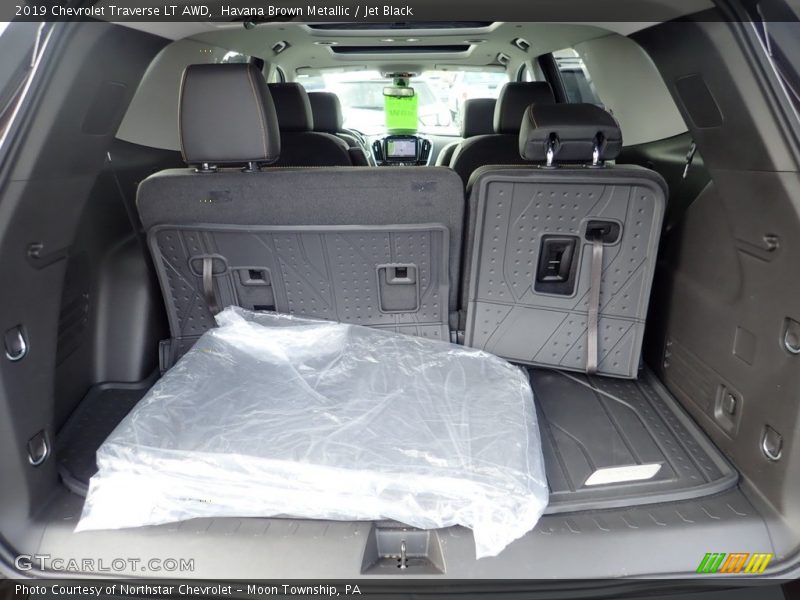 Havana Brown Metallic / Jet Black 2019 Chevrolet Traverse LT AWD