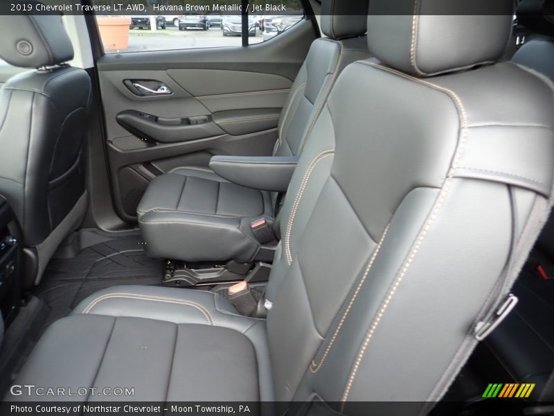 Havana Brown Metallic / Jet Black 2019 Chevrolet Traverse LT AWD