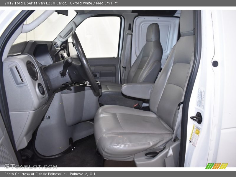 Oxford White / Medium Flint 2012 Ford E Series Van E250 Cargo