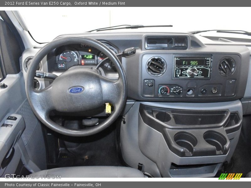 Oxford White / Medium Flint 2012 Ford E Series Van E250 Cargo