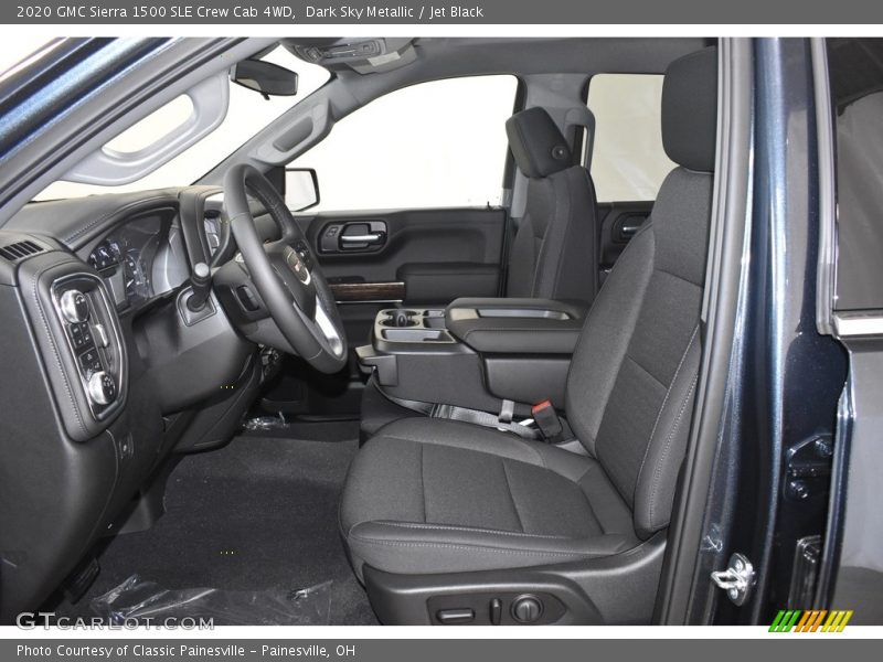 Dark Sky Metallic / Jet Black 2020 GMC Sierra 1500 SLE Crew Cab 4WD