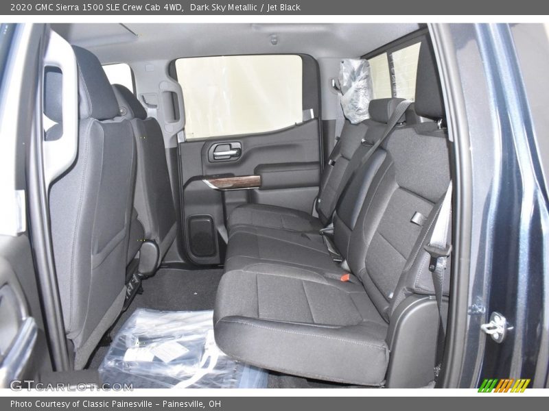 Dark Sky Metallic / Jet Black 2020 GMC Sierra 1500 SLE Crew Cab 4WD