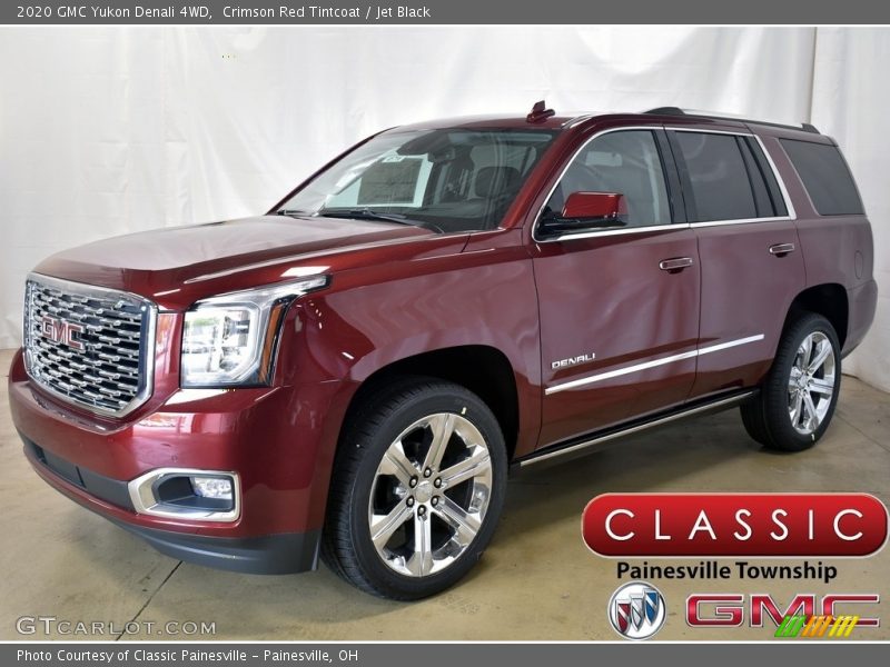 Crimson Red Tintcoat / Jet Black 2020 GMC Yukon Denali 4WD