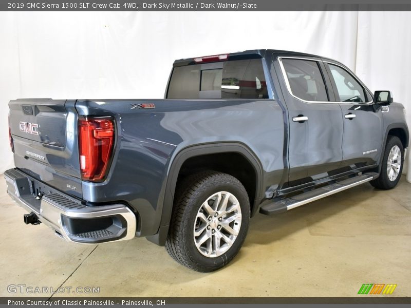 Dark Sky Metallic / Dark Walnut/­Slate 2019 GMC Sierra 1500 SLT Crew Cab 4WD