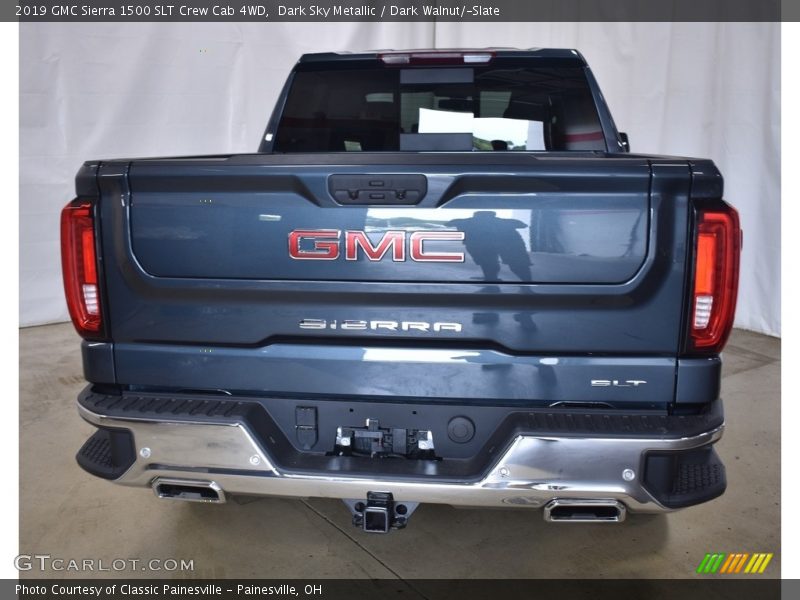 Dark Sky Metallic / Dark Walnut/­Slate 2019 GMC Sierra 1500 SLT Crew Cab 4WD