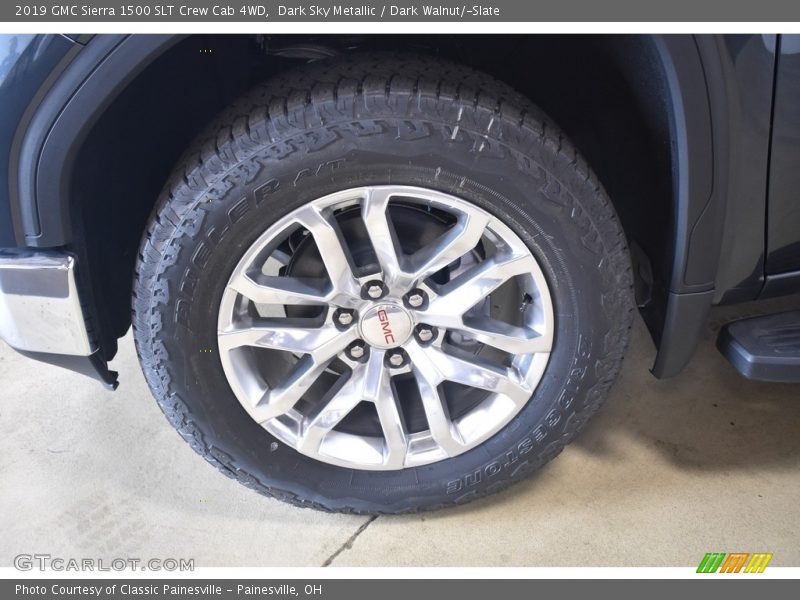Dark Sky Metallic / Dark Walnut/­Slate 2019 GMC Sierra 1500 SLT Crew Cab 4WD